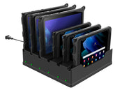 RAM Mount 6-Port Dock for Tab Active4 Pro, Tab Active Pro, Tab Active5/3/2